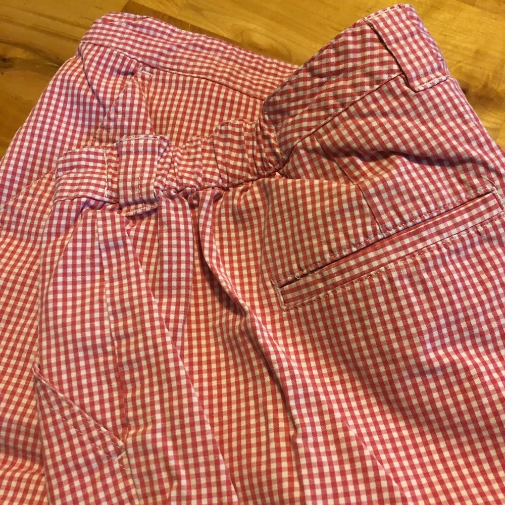 Pink & White Checkered Shorts - Picture 3 of 4